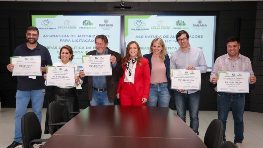 Estado libera R$ 13 milhões para Casa da Mulher e equipamentos para idosos em sete cidades