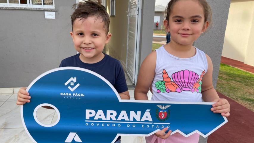 COHAPAR entrega novo Residencial para 45 famílias em Quinta do Sol