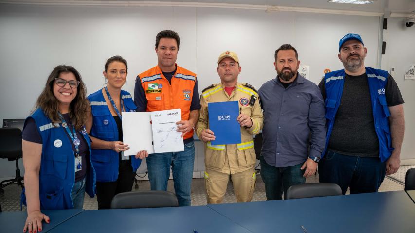 Estado estabelece parceria com ONU para incorporar protocolos de resposta a desastres