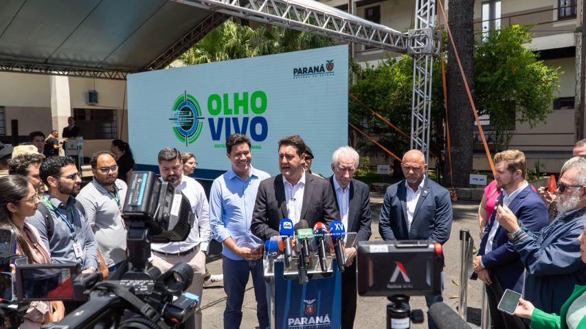 Olho Vivo: Paraná terá câmeras inteligentes com IA para reforçar a segurança pública