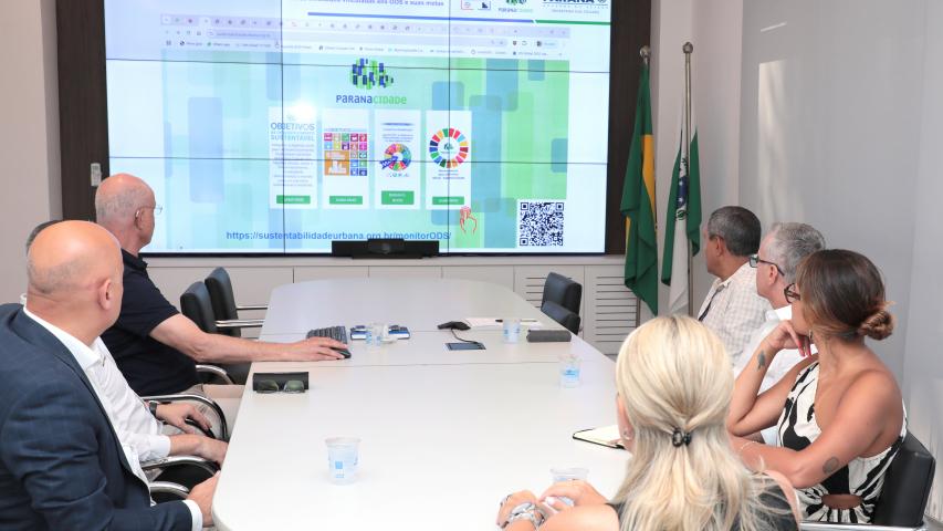 Agência de Fomento Paraná busca conhecer Plataforma de Monitoramento e Metas de Ações dos ODS do Paranacidade