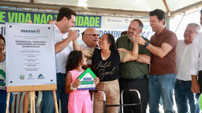 Mais de 130 mil famílias: Casa Fácil impulsiona habitação e movimenta a economia do Paraná