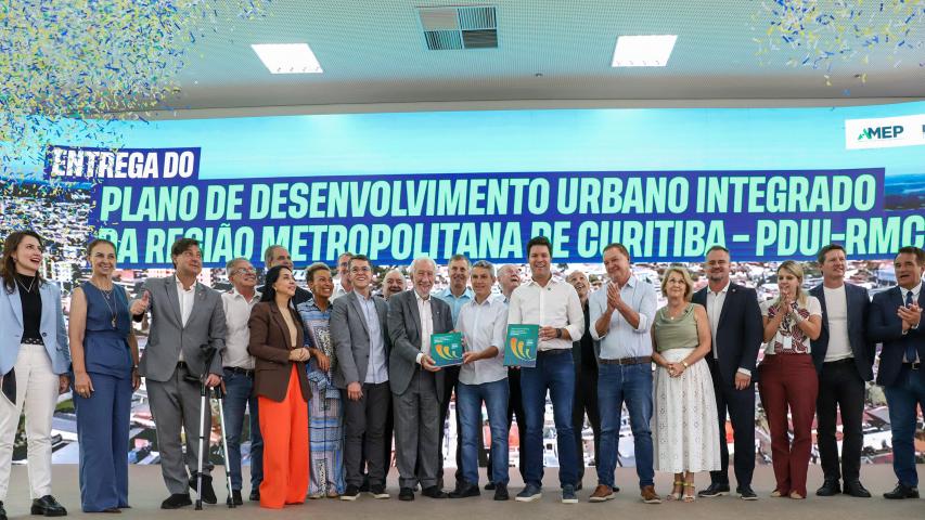 Governo do Paraná apresenta Plano de Desenvolvimento Urbano para municípios da RMC