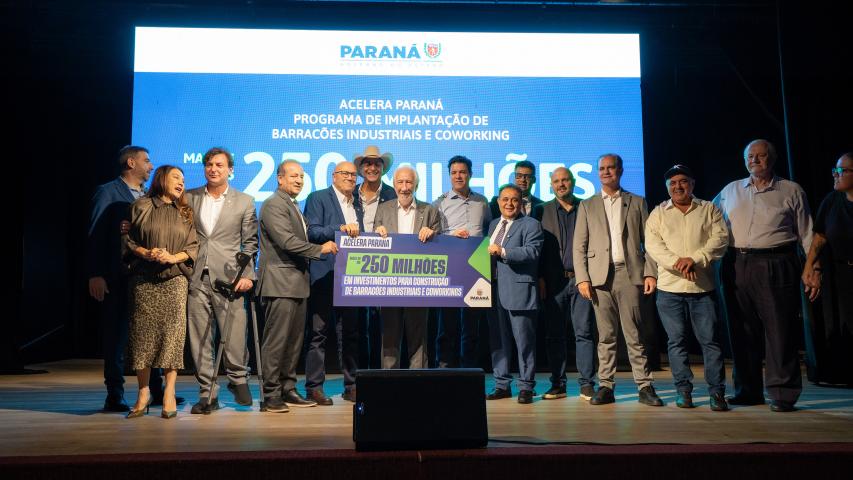 Estado investe R$ 255 milhões para construção de barracões e espaços de coworking em 250 cidades