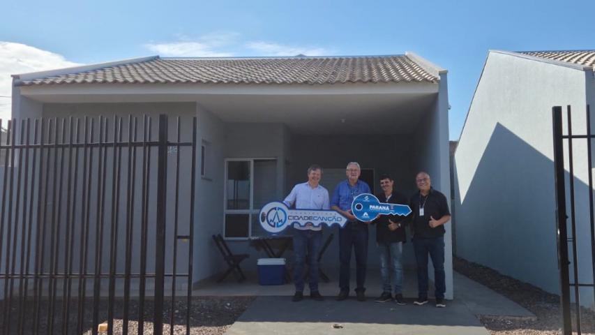 Novo residencial de Floresta tem todas as moradias subsidiadas pelo Casa Fácil Paraná