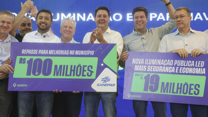 Paranavaí recebe R$ 119 milhões para modernização da infraestrutura urbana