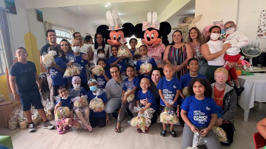 Servidores da Secid realizam Páscoa Solidária com as crianças da APACN