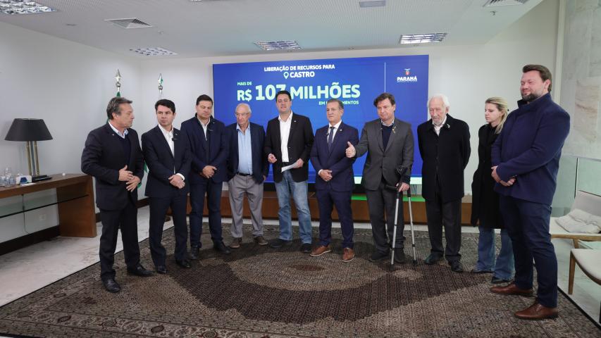 Governador confirma mais R$ 433,4 milhões para obras em 12 municípios