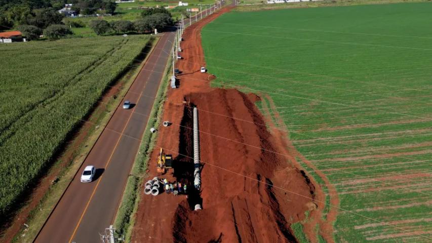 Importante avenida de Londrina está sendo duplicada com apoio do Estado